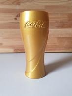 Glas Coca Cola-Goud-Gelimiteerde Editie Mc Donald's 2018, Ophalen of Verzenden, Gebruikt, Gebruiksvoorwerp