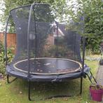 Salta trampoline rond 305 met net en trapje, Ophalen, Zo goed als nieuw