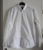 wit overhemd maat xl-44, Kleding | Heren, Overhemden, Ophalen of Verzenden, Gedragen, Wit, Halswijdte 43/44 (XL)