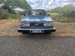Volvo 244 2.1 GLE automaat, Auto's, Volvo, Gebruikt, 4 cilinders, Blauw, Leder