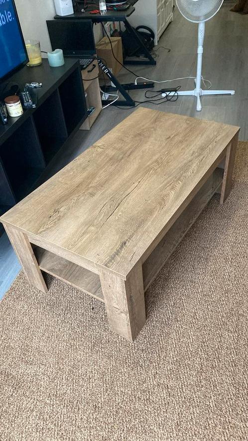 Salontafel 110x60 – ideaal voor woonkamer – Winschoten, Huis en Inrichting, Tafels | Salontafels, Gebruikt, Minder dan 50 cm, 50 tot 100 cm
