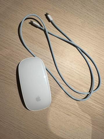 Apple Magic Mouse (Blauw, iMac Edition)  blauwe USB-C kabel beschikbaar voor biedingen