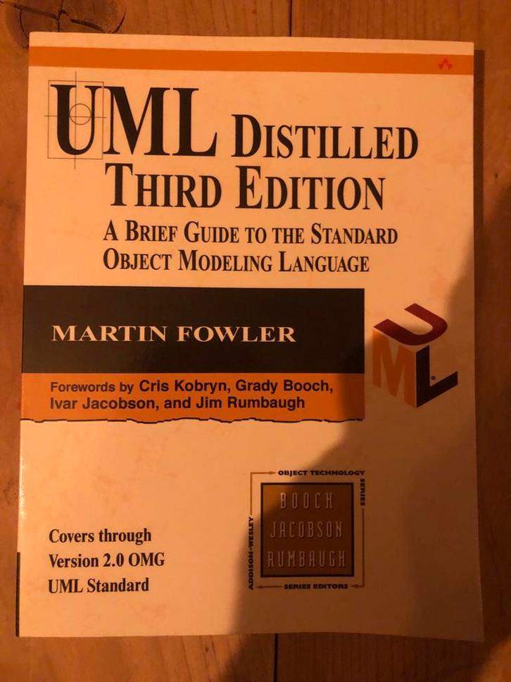 UML Boek - Object Modeling Language, Boeken, Informatica en Computer, Gelezen, Programmeertaal of Theorie, Ophalen of Verzenden