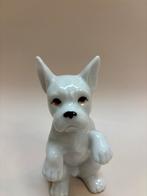 Vintage Wit Porseleinen Boxer Beeldje, Ophalen of Verzenden