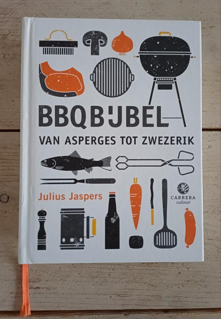 Julius Jaspers - BBQbijbel, Boeken, Kookboeken, Zo goed als nieuw, Ophalen of Verzenden