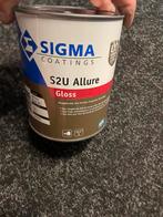 Sigma s2u allure en primer, Doe-het-zelf en Verbouw, Verf, Beits en Lak, Ophalen of Verzenden, Zo goed als nieuw, Wit