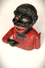 Gietijzeren Spaarpot Jaren ’50, Verzamelen, Spaarpotten, Ophalen of Verzenden, Gebruikt, Overige materialen, Overige thema's