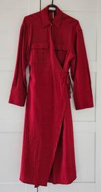 Opruiming: Rode Overhemdjurk van Mango - Maat L, Mango, Ophalen of Verzenden, Rood