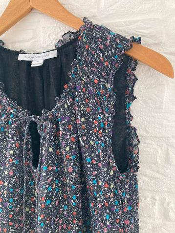 ZIJDE Blousje Top  Diane Von Furstenberg design etoile pom beschikbaar voor biedingen