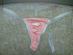 Satijnen mini string, Kleding | Dames, Ondergoed en Lingerie, Verzenden, Zwart, String