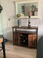 Wijnkastje, Huis en Inrichting, Ophalen of Verzenden, Zo goed als nieuw, 25 tot 50 cm, 50 tot 100 cm