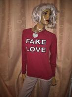 Prachtige sweater van nikkie fake love maat 36, Kleding | Dames, Truien en Vesten, Ophalen of Verzenden, Zo goed als nieuw, Nikkie
