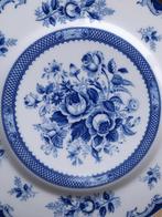 Blue Rose Fine China Japan Borden Ontbijtbordjes., Antiek en Kunst, Antiek | Servies los, Ophalen of Verzenden