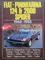 Fiat 124 sport/spider boeken, folder en artikelen, Boeken, Ophalen of Verzenden, Gelezen, Overige merken