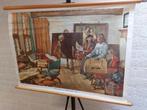 Oude Schoolplaten Geschiedenis - Diverse Onderwerpen, Antiek en Kunst, Ophalen of Verzenden, Geschiedenis