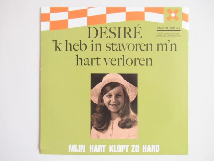 DESIRÉ #IK HEB IN STAVOREN M'N HART VERLOREN/MIJN HART KLOPT, Cd's en Dvd's, Vinyl | Nederlandstalig, Nieuw in verpakking, Levenslied of Smartlap