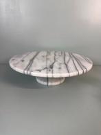 Vintage Marmer Taartplateau Standaard, Overige materialen, Gebruikt, Rond, ?