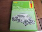 Haynes workshop manual Volkswagen Kever 1300, 1500 1965-75, Ophalen of Verzenden