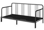 Ikea Fyresdal Bedbank 2 personen, Huis en Inrichting, Slaapkamer | Slaapbanken, 160 cm, Zo goed als nieuw, Zwart, Ophalen