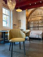 4 Leolux Baani stoelen Ceras leer NW €6380,-, Ophalen, Nieuw, Stof, Vijf, Zes of meer stoelen