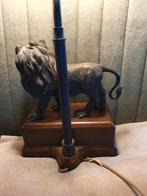 Vintage Leeuw Lamp antiek, Ophalen of Verzenden