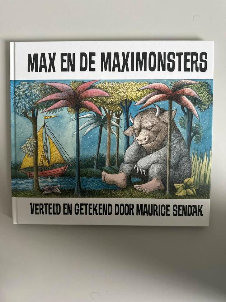 Max en de Maximonsters - Maurice Sendak, Boeken, Kinderboeken | Jeugd | onder 10 jaar, Zo goed als nieuw, Fictie algemeen, Ophalen of Verzenden