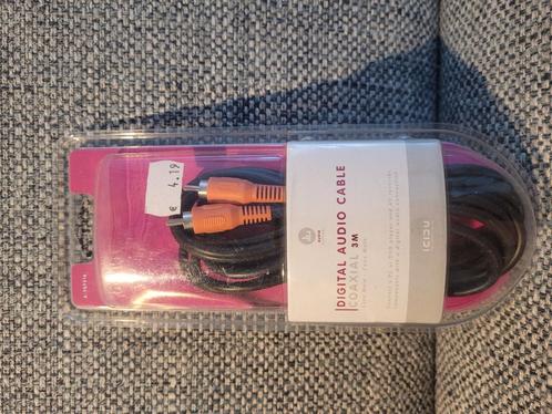 ICIDU Digital Coax Audio Cable, 3m, Audio, Tv en Foto, Audiokabels en Televisiekabels, Zo goed als nieuw, Coaxiale kabel, Minder dan 2 meter