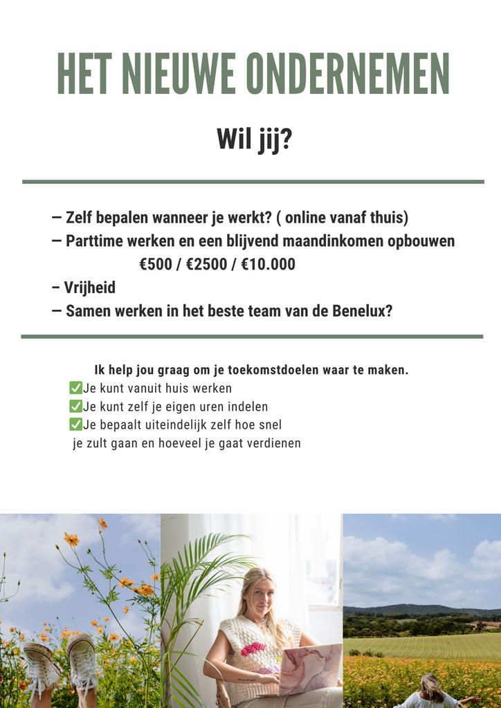 Parttime werken -Fulltime verdienen, Vacatures, Vacatures | Thuiswerk, HBO, Overige vormen, Geschikt als bijbaan, Tot en met 24 uur