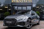 Audi A3 Sportback 45 TFSI e S-Line|PANO|ACC|MATRIX|B&O|18'', Gebruikt, 4 cilinders, Leder en Stof, Zwart
