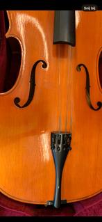 Cello, Muziek en Instrumenten, Strijkinstrumenten | Cello's, Ophalen of Verzenden, Gebruikt, Met koffer