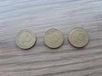 3x 10 pfennig munten duitsland, Setje, Duitsland, Ophalen of Verzenden