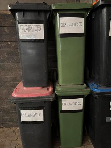 Afvalcontainer - kliko - afvalbak beschikbaar voor biedingen