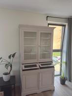 Witte buffetkast / servieskast, Huis en Inrichting, Kasten | Buffetkasten, Ophalen, 100 tot 150 cm, Klassiek, Zo goed als nieuw