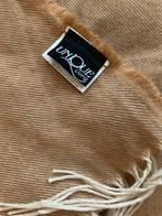 Stijlvolle plaid in beige, 100 tot 150 cm, Beige, Ophalen of Verzenden, Zo goed als nieuw