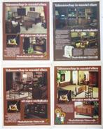 75 vintage advertenties reclames meubels en interieur 75-76, Reclamebord, Gebruikt, Ophalen