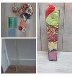 Potpourri geurpiramide onderbord kaars vaas, Huis en Inrichting, Woonaccessoires | Vazen, Ophalen, Zo goed als nieuw, Glas, Minder dan 50 cm