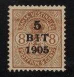 1905 5b-DEENSE WEST INDIES-kolonie, Ophalen of Verzenden, Denemarken, Postfris