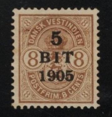 1905 5b-DEENSE WEST INDIES-kolonie  beschikbaar voor biedingen