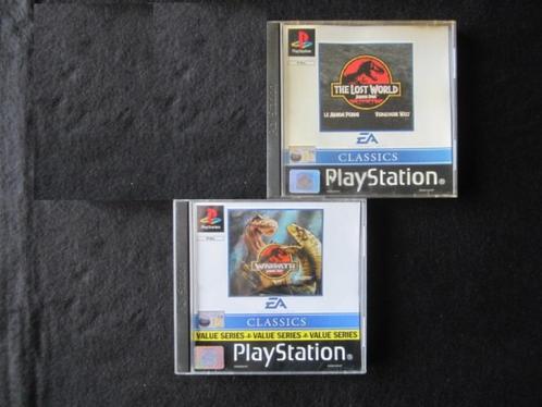 Jurassic Park PS1 Playstation 1, Spelcomputers en Games, Games | Sony PlayStation 1, Zo goed als nieuw, Avontuur en Actie, 1 speler