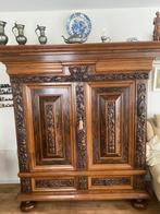 Massief houten antieke kast., Ophalen of Verzenden