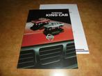 brochure Nissan King Cab  1993, Nieuw, Overige merken, Ophalen of Verzenden