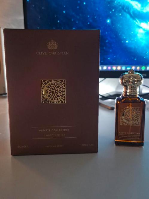 Clive Christian C Woody Leather, Sieraden, Tassen en Uiterlijk, Uiterlijk | Parfum, Zo goed als nieuw, Ophalen of Verzenden