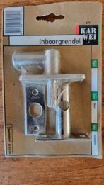 Inboorgrendel / Knip - Nieuw in verpakking, Ophalen, Nieuw, Chroom, Schuif of Grendel