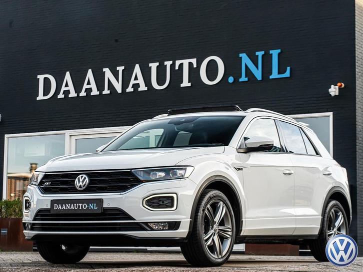 Volkswagen T-Roc 1.5 TSI Sport 2x R Line Pano VirtCP Beats, Auto's, Volkswagen, Bedrijf, Te koop, T-Roc, ABS, Adaptive Cruise Control