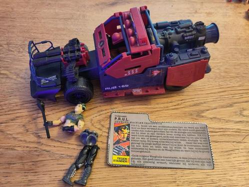 Vintage GI Joe PRUL met Thunder Machine, Verzamelen, Poppetjes en Figuurtjes, Gebruikt, Ophalen of Verzenden