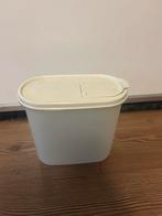 Tupperware Ruimtespaarder - Wit, Ophalen of Verzenden, Zo goed als nieuw, Wit, Bus of Trommel