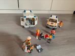 Complete ambulance set Playmobil, Ophalen, Zo goed als nieuw, Complete set