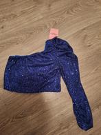 Kobalt blauwe glitter top mt. M, Kleding | Dames, Gelegenheidskleding, Blauw, Maat 38/40 (M), Ophalen of Verzenden, Zo goed als nieuw