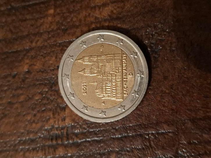 Duitse 2 euro munt 2021, Postzegels en Munten, Munten | Europa | Euromunten, 2 euro, Duitsland, Ophalen of Verzenden