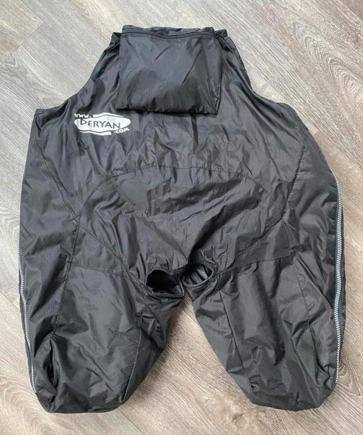 Deryan voetenzak en poncho, Fietsen en Brommers, Fietsaccessoires | Fietsstoeltjes, Zo goed als nieuw, Ophalen